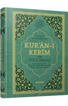 Cami Boy Kuran'I Kerim Meali Yeşil Ayfa Yayınları Ayfa Basın Yayı Cami Boy Kuran'I Kerim Meali Yeşil Ayfa Yayınları Ayfa Basın Yayı