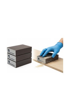 Atlas Sünger Takoz Zımpara 60 Kum 92x68x26 Mm Atlas Sünger Takoz Zımpara 60 Kum 92x68x26 Mm