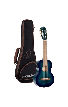 Ortega Mini Travel Series 17" Elektro Guitalele Blue Fade Maun 104122162005 Ortega Mini Travel Series 17" Elektro Guitalele Blue Fade Maun 104122162005