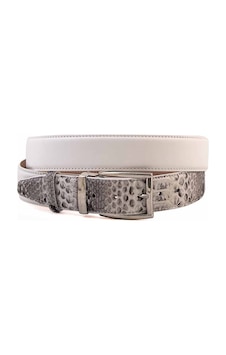 Mocassini Erkek Kemer 408002230 Bej Piton