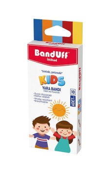 Baduff Çocuk Yara Bandı Açık Kırmızı