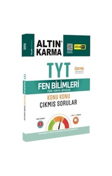 Tyt Fen Bilimleri Çıkmış Sorular