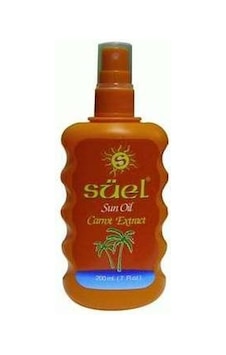 Süel Sun Havuç Ekstreli Bronzlaştırıcı Güneş Yağı 100 ML