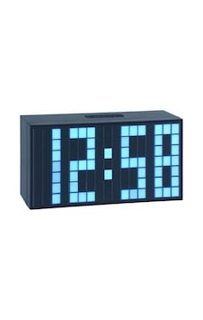 Tfa Time Block Dijital Led Göstergeli Alarmlı Masa Saati Mavi Tfa Time Block Dijital Led Göstergeli Alarmlı Masa Saati Mavi