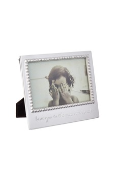 Mariposa 3906mn Yatay Resim Çerçevesi, 6.75 "x 1" X 5.75", Gümüş