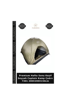 Premium Hafta Sonu Keşif Seyyah Captain Kamp Çadırı 7301 200x200x150cm Standart Premium Hafta Sonu Keşif Seyyah Captain Kamp Çadırı 7301 200x200x150cm Standart