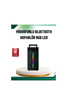 Şarjlı Işıklı Bluetooth Hoparlör Usb, Aux, Tf Kart Ve Ra Destekli Şarjlı Işıklı Bluetooth Hoparlör Usb, Aux, Tf Kart Ve Ra Destekli