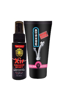 Xir Delayspray 60 Ml + Maxi Size Cream 50 Ml Krem: Erkeğe Zaman Geci.ktirici Set Xir Delayspray 60 Ml + Maxi Size Cream 50 Ml Krem: Erkeğe Zaman Geci.ktirici Set