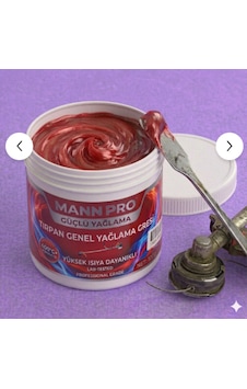 Mann Pro 400cc Isıya Dayanıklı Tırpan Genel Yağlama Gresi 100gm Mann Pro 400cc Isıya Dayanıklı Tırpan Genel Yağlama Gresi 100gm