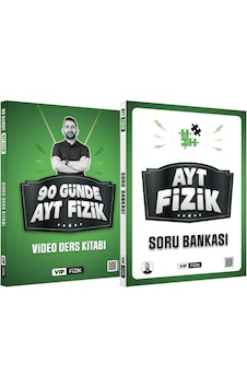Vip Fizik 90 Günde AYT Kampı Video Ders Kitabı ve AYT Fizik Soru Bankası Seti Vip Fizik 90 Günde AYT Kampı Video Ders Kitabı ve AYT Fizik Soru Bankası Seti
