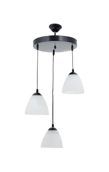 Mylights Modern Spor Avize Üçlü Opal Camlı 30 Cm Mylights Modern Spor Avize Üçlü Opal Camlı 30 Cm
