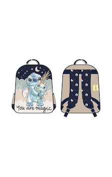 Disney Stitch Brick Magic Anaokul Çantası Çok Renkli Disney Stitch Brick Magic Anaokul Çantası Çok Renkli