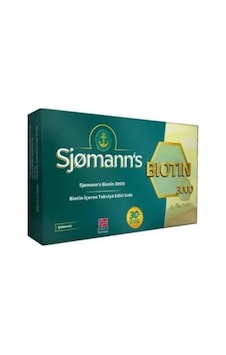 Sjomann's Biotin Çiğnenebilir Jel 30 Tablet Sjomann's Biotin Çiğnenebilir Jel 30 Tablet