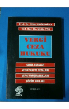 Verği Ceza Hukuku 1993 Yılı Basım Verği Ceza Hukuku 1993 Yılı Basım