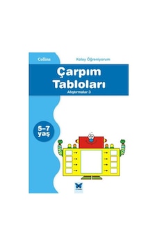 Kolay Öğreniyorum-Çarpım Tabloları Alıştırmalar 2 (5-7 Yaş) - Peter Clarke - Mavi Kelebek Kolay Öğreniyorum-Çarpım Tabloları Alıştırmalar 2 (5-7 Yaş) - Peter Clarke - Mavi Kelebek