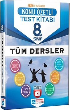 8.Sınıf LGS Tüm Dersler Konu Özetli Soru Bankası- Evrensel İletişim Yayınları 8.Sınıf LGS Tüm Dersler Konu Özetli Soru Bankası- Evrensel İletişim Yayınları