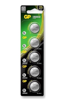 Gp Lıthıum Cr-2032-2cpu5 3v 5'li Kart Para Pil Gp Lıthıum Cr-2032-2cpu5 3v 5'li Kart Para Pil