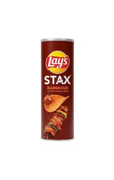 Lay's Stax Barbecue Potato Chips 100g Lay's Stax Barbecue Potato Chips 100g