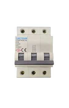 Metesan 3x16a C Tipi W Otomat Sigorta Metesan 3x16a C Tipi W Otomat Sigorta
