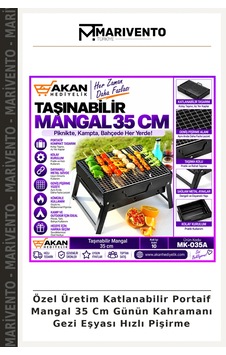 Özel Üretim Katlanabilir Portaif Mangal 35 Cm Günün Kahramanı Gezi Eşyası Hızlı Pişirme Çok Renkli Özel Üretim Katlanabilir Portaif Mangal 35 Cm Günün Kahramanı Gezi Eşyası Hızlı Pişirme Çok Renkli
