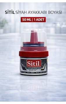 Vexor Sitil Classic Ayakkabı Boyası Siyah Parlatıcı Süngerli 1 Adet Beyaz Vexor Sitil Classic Ayakkabı Boyası Siyah Parlatıcı Süngerli 1 Adet Beyaz