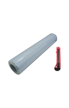 50 cm X 250 mt 17 Mikron Strech Film Streç + Hediye Maket Bıçağı