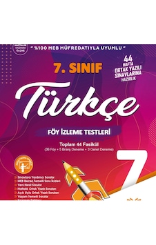 7. Sınıf Türkçe Föy İzleme Testleri
