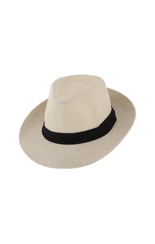 Niazi Erkek Kadın Hasır Panama Şapka Fedora Fötr Fötr Şapka Sunhat Geniş Kenarlı Tjndp4 Haki