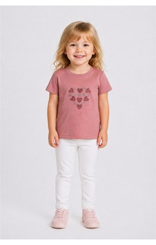 Yale Kids 3-8 Yaş Kız Çocuk %95 Pamuklu Tişört Mürdüm Yale Kids 3-8 Yaş Kız Çocuk %95 Pamuklu Tişört Mürdüm