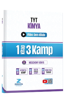 Zeduva Meschemy Kimya Tyt Kimya 1 Kitap 3 Kamp Video Ders Kitabı Zeduva Meschemy Kimya Tyt Kimya 1 Kitap 3 Kamp Video Ders Kitabı