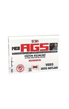 Yargı 2026 Meb-ags Eğitim Bilimleri Rehberlik Video Ders Notları - Süleyman Koçdemir Yargı Yayınları Yargı 2026 Meb-ags Eğitim Bilimleri Rehberlik Video Ders Notları - Süleyman Koçdemir Yargı Yayınları