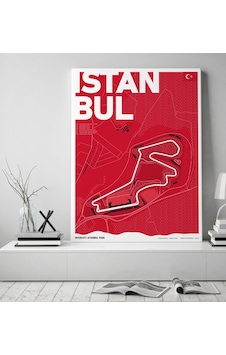 Bk Gift İstanbul Park Tasarımlı Kanvas Tablo 50x70cm-1 Bk Gift İstanbul Park Tasarımlı Kanvas Tablo 50x70cm-1