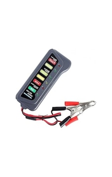 Akü Test Cihazı, Şarj Kontrol Aparatı, Led Işık Göstergeli Akü Test Cihazı, Şarj Kontrol Aparatı, Led Işık Göstergeli