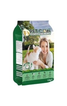 Petcoin Tavuklu Kedi Maması 1500 G Petcoin Tavuklu Kedi Maması 1500 G