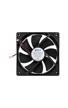 12cm 25mm 120x120x25mm 12v 0.45a 2p Xmer Fan 12cm 25mm 120x120x25mm 12v 0.45a 2p Xmer Fan
