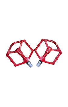 Zedonyon Geniş Platformlu Rulmanlı Pedal Kırmızı Zedonyon Geniş Platformlu Rulmanlı Pedal Kırmızı