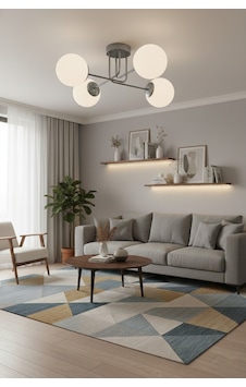 Safir Modern Tasarım Salon Yatak Odası Mutfak Gri Renk Beyaz Camlı 4 Lü Avize Gri Beyaz Gri Beyaz Safir Modern Tasarım Salon Yatak Odası Mutfak Gri Renk Beyaz Camlı 4 Lü Avize Gri Beyaz Gri Beyaz