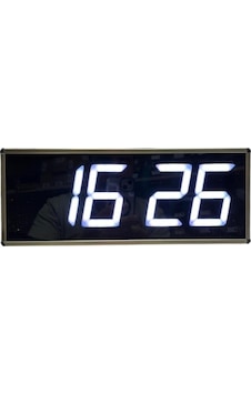 Sanec Wifi Senkronize Dijital Led Duvar Ve Masa Saat Derece Otomatik İnternet Saat Ayarlı, Beyaz Led, 15x37 Cm Beyaz Sanec Wifi Senkronize Dijital Led Duvar Ve Masa Saat Derece Otomatik İnternet Saat Ayarlı, Beyaz Led, 15x37 Cm Beyaz