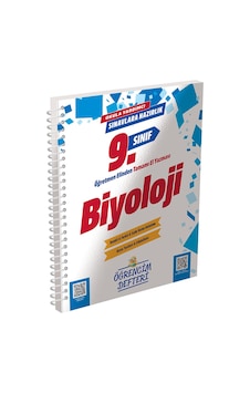 9.sınıf Biyoloji Öğrencim Defteri Murat Eğitim Yayınları