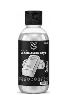 Gümüş Sedefli Akrilik Boya 50 Ml
