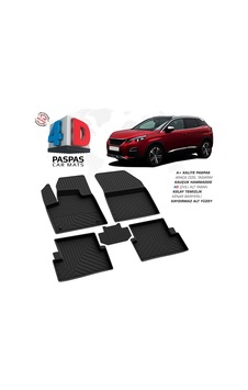 Peugeot 3008 Active 4d Araca Özel Havuzlu Kauçuk Paspas 2016 Ve Üzeri