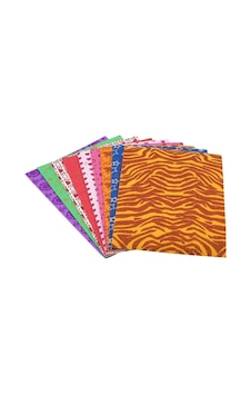 Bigpoint Simli Baskılı Eva 20x30cm Karışık 10'lu Paket Bigpoint Simli Baskılı Eva 20x30cm Karışık 10'lu Paket