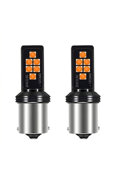 P21w Ba15s Led 1156 Amber 2adet P21w Ba15s Led 1156 Amber 2adet