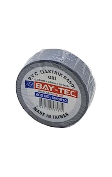 Bay-tec Elektrik Bandı Gri - 4 Adet