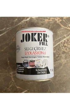Joker Su Yalıtım Boyası Havuz Çatı Teras Sızıntı Boyası Dam Beton Boyası Gri Renk 1kg