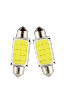 39mm Cob Led T10 Festoon Ampul 2'li - 12cob C5w İç Aydınlatma Ve Okuma Lambası 39mm Cob Led T10 Festoon Ampul 2'li - 12cob C5w İç Aydınlatma Ve Okuma Lambası