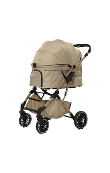 Eurodog - 462 - Katlanabilir Köpek Arabası Bej - Spt-gld - 71x56,5x103 Cm Eurodog - 462 - Katlanabilir Köpek Arabası Bej - Spt-gld - 71x56,5x103 Cm
