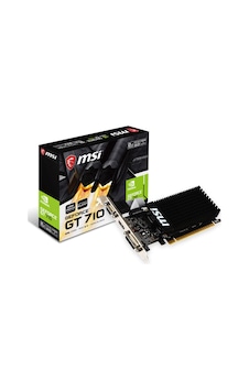 2 Gb Msı Vga Gt 710 2gd3h Lp Gt710 Ddr3 64b Dx12 Pcıe 3.0 X16 1xvga 1xdvı 1xhdmı