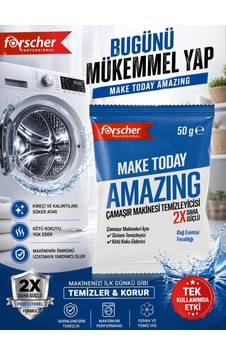 Forscher Professional Dağ Esintisi Çamaşır Makinesi Temizleyicisi 50g