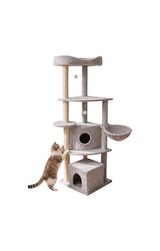 Tommy - 871 - Çok Katlı Lüks Kedi 50x50x158 Evli - Csmo-tex - Tırmalama Gri Tommy - 871 - Çok Katlı Lüks Kedi 50x50x158 Evli - Csmo-tex - Tırmalama Gri